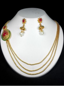 polki-necklace-set-2450PN4348